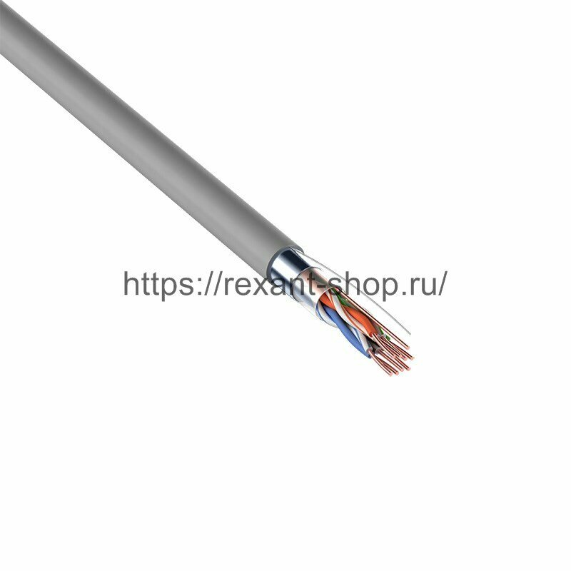 Кабель витая пара PROconnect FTP 4PR 24AWG, CAT5e (бухта 100 м)