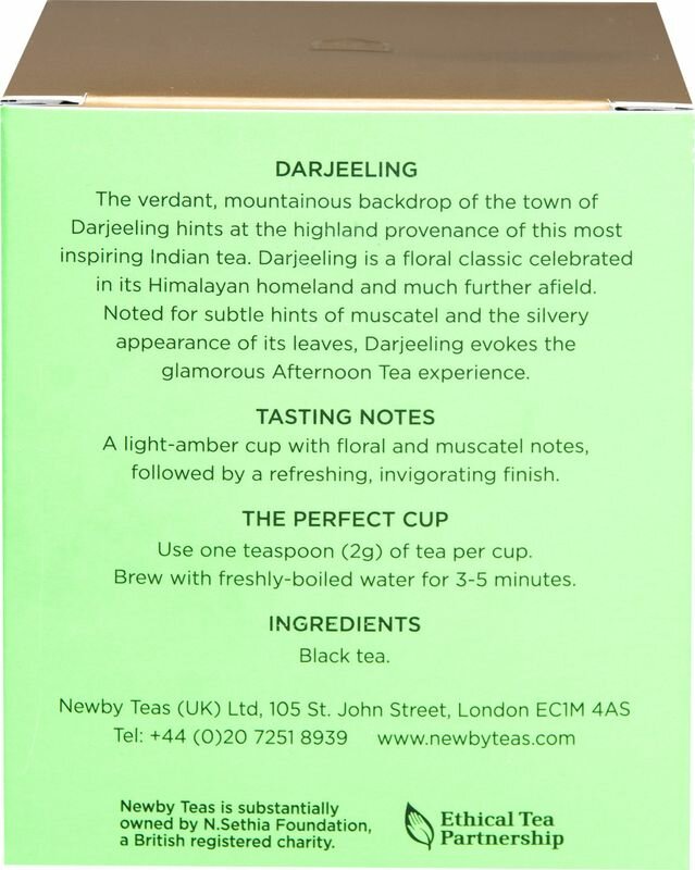 Чай черный Newby Darjeeling 100г - фото №14