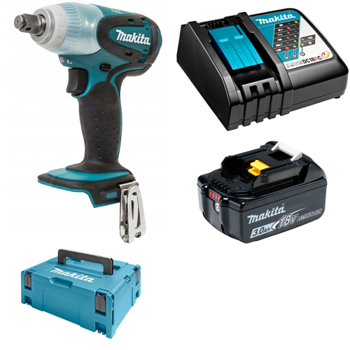 Аккумуляторный ударный гайковерт Makita LXT 18V DTW251RF1J 18V 1 x 30Ah Li-Ion 2810500₽