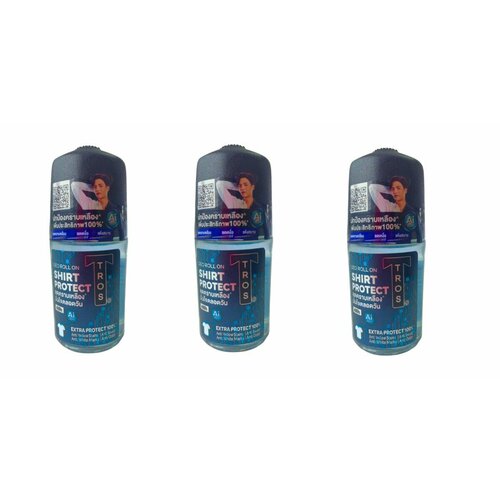 Дезодорант Tros, защита от белых пятен, мужской, 25 мл, 3 шт.