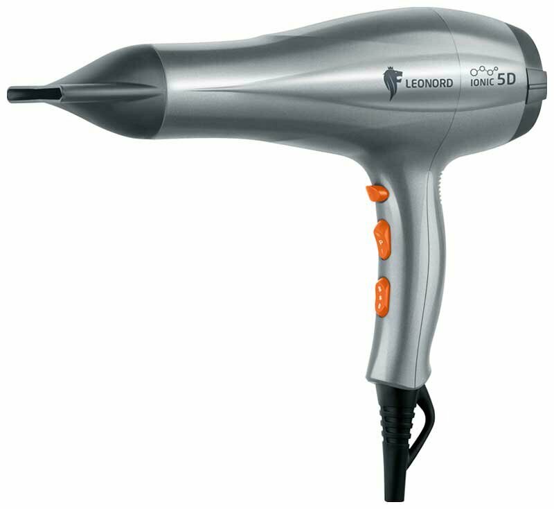 фото Фен LEONORD LE-1209PRO (серебристый)