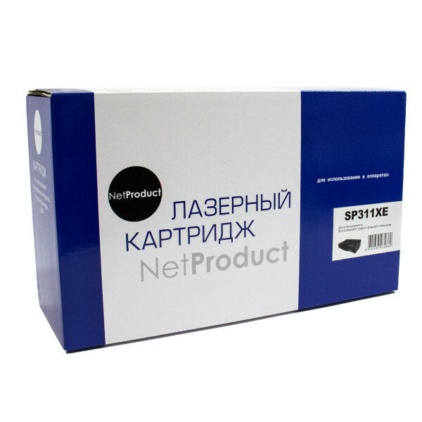 Картридж NetProduct (N-SP311XE) для Ricoh Aficio SP310DN/SP311DN/311DNw/SP312Nw/DNw, 6,4K