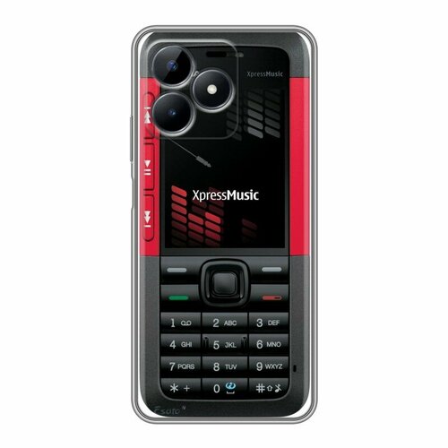 Дизайнерский силиконовый чехол для Реалме Ноут 50 / Realme Note 50 Нокия Телефон дизайнерский силиконовый чехол для реалме ноут 50 realme note 50 космос