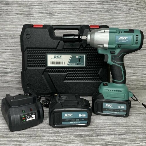 Гайковерт аккумуляторный бесщеточный ударный 21V 600Нм 2 АКБ кейс 3600 удмин Винтоверт аккумуляторный 21 Вольт Impact wrench 21 В электрический 1399000₽