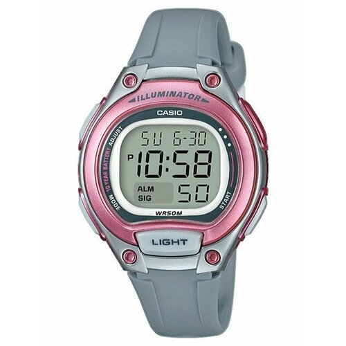 фото Наручные часы casio collection, розовый/серый