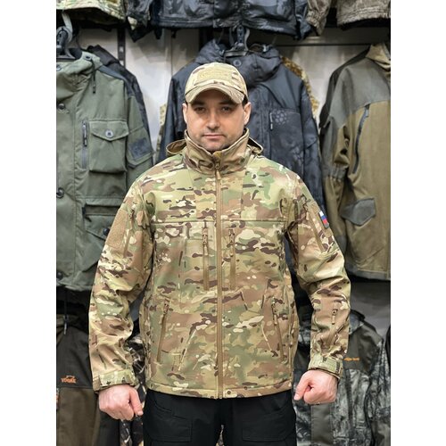 Куртка Gongtex Bolo Softshell Мультикам, размер S