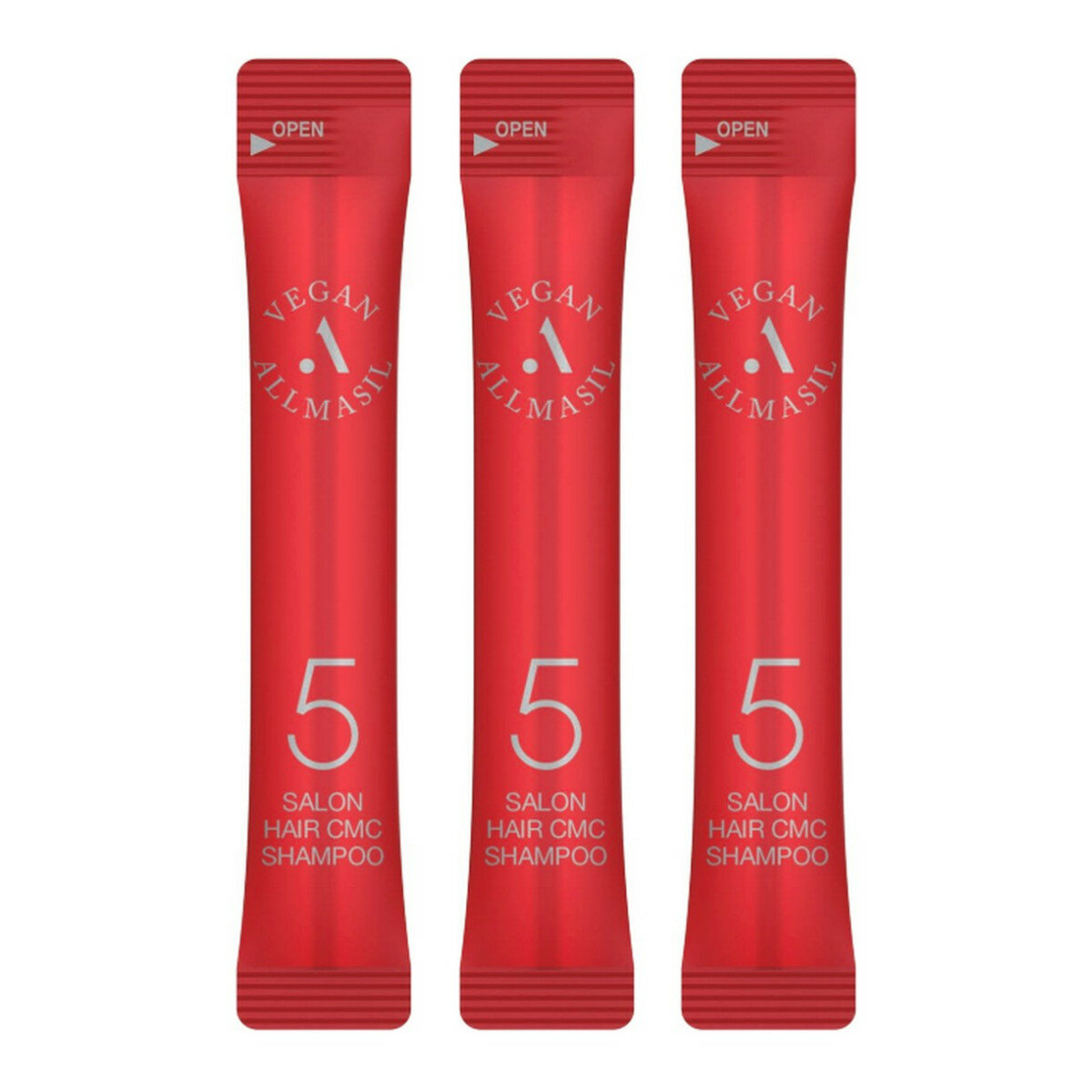 AllMasil Шампунь для волос восстанавливающий с аминокислотами / 5 Salon Hair CMC Shampoo Stick Pouch, 20 шт. х 8 мл