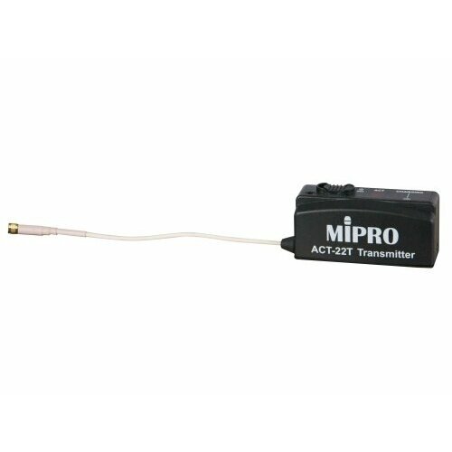 Ультраминиатюрный передатчик MIPRO ACT-22T mipro mu 53l mu 53ls разъем mini xlr 4 pin f черный