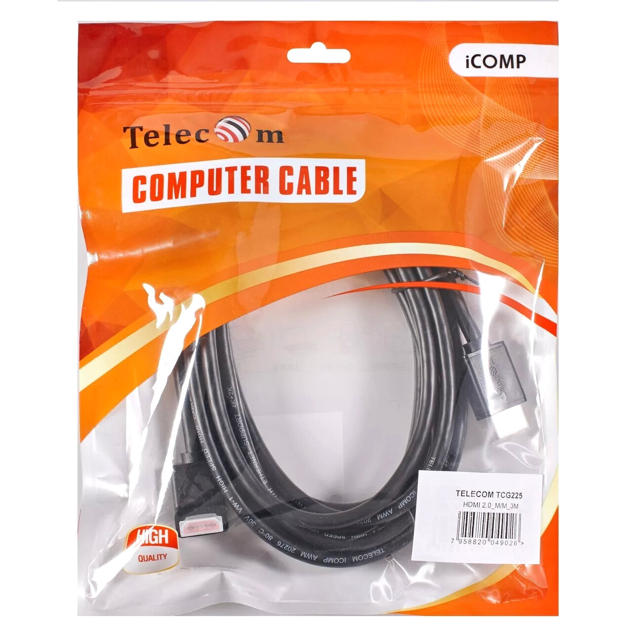 Кабель интерфейсный HDMI-HDMI Telecom - фото №12