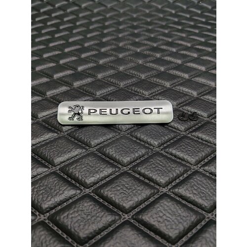 Логотип (шильдик) Peugeot большой металлический