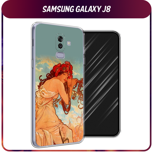 Силиконовый чехол на Samsung Galaxy J8 / Самсунг Галакси J8 Славянская эпопея Альфонс Муха силиконовый чехол на samsung galaxy s10e самсунг галакси s10e славянская эпопея альфонс муха