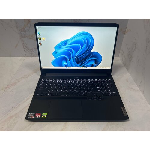 Ноутбук Lenovo ideapad Gaming 3-15ACH6 CPU AMD Ryzen 5 5600H 33 ГГц RAM 8 ГБ SSD 512 ГБ GPU GeForce RTX 3050 Ti 4 ГБ OS Free DOS LCD 1561920x1080 пикс Состояние B1 8580000₽