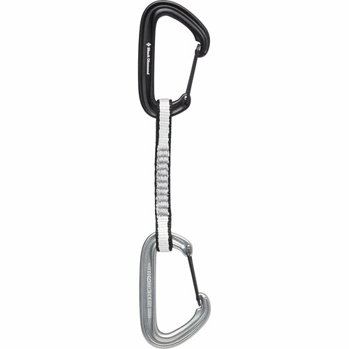 Оттяжка с карабинами Black Diamond LiteWire Quickdraw, 12 см оттяжка petzl 12 см