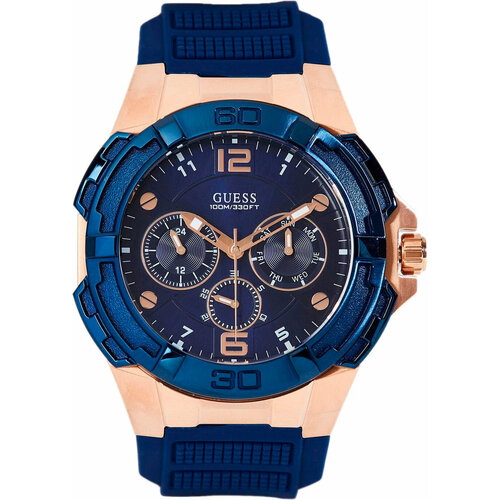 фото Наручные часы guess, синий