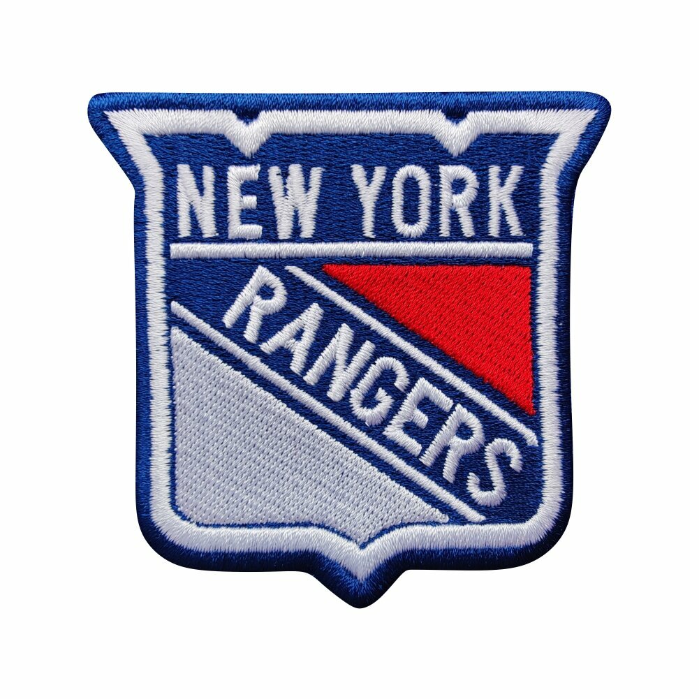 Шеврон на липучке хоккейного клуба "New York Rangers"