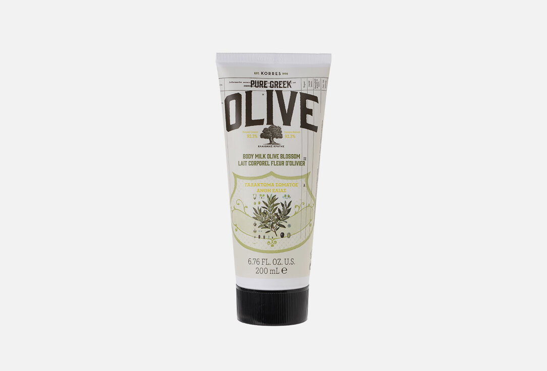 Крем для тела Korres Olive&Olive Blossom Body Cream / объём 200 мл
