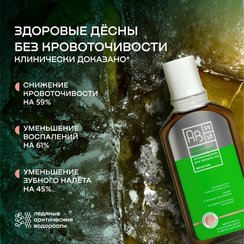 Ополаскиватель для полости рта БИОАКТИВ ДОКТОР РЕКОМЕНДУЕТ АВ1918 250 мл 471₽