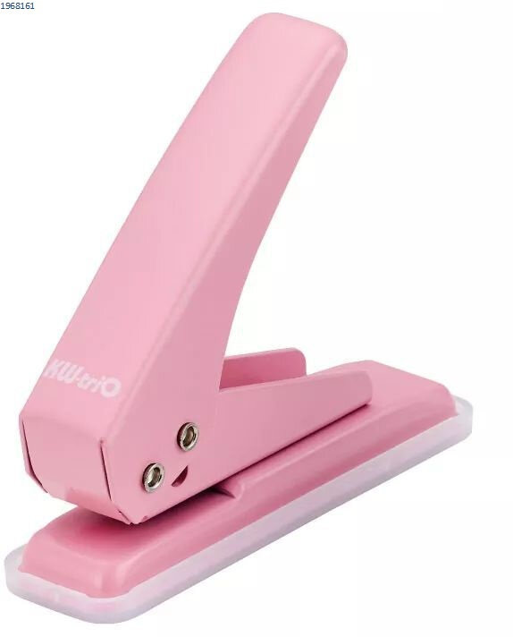 Дырокол Kw-Trio 09190PINK макс:20лист. металл розовый отв:1