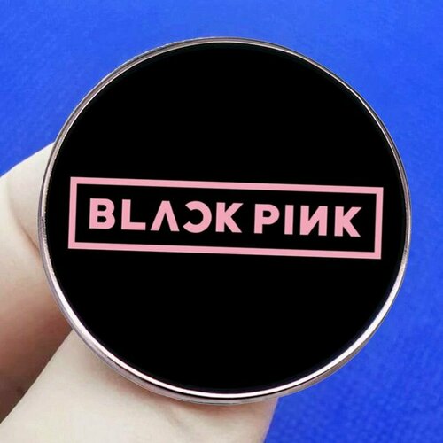 Значок Пин значок/брошь K-pop BLACKPINK., розовый, черный браун хелен blackpink королевы k pop