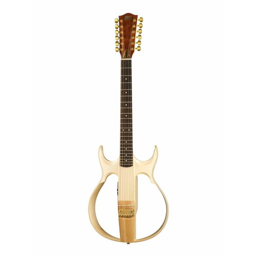 SG2 Сайлент-гитара 12-струнная, бубинга, MIG Guitars SG2BU23