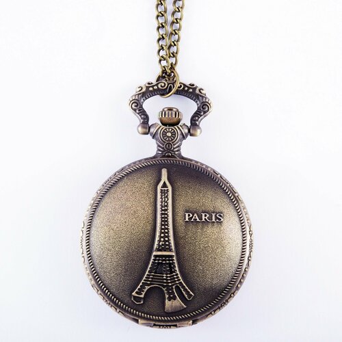 Карманные часы, коричневый