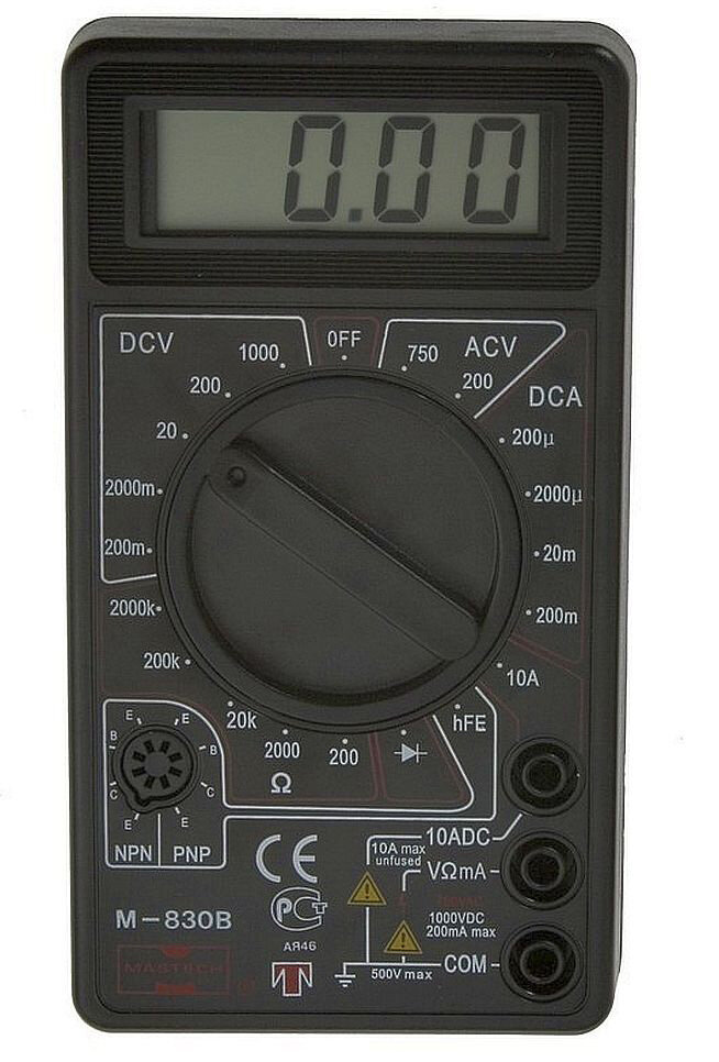 M830B Мультиметр цифровой Mastech