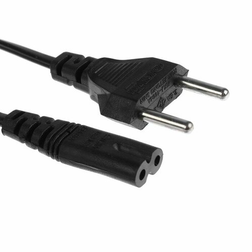 Кабель питания LuazON KDGN-004 штекер С7 25 А 5 м чёрный 503₽