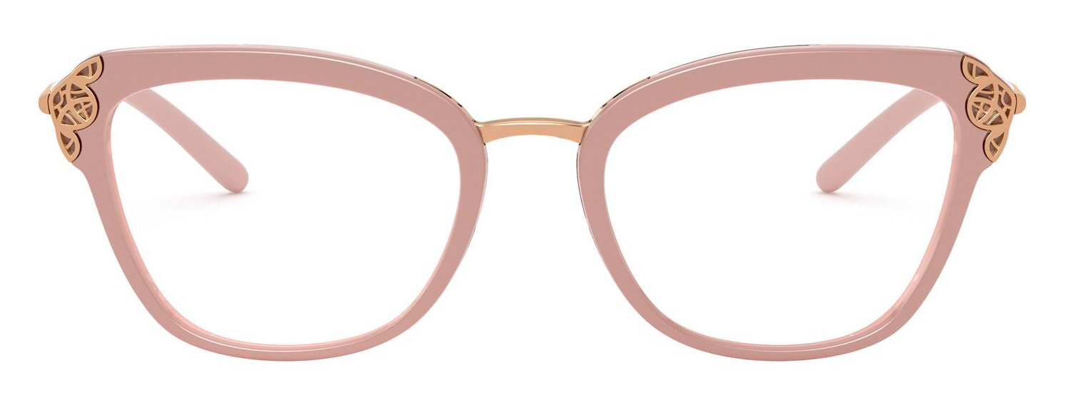 Женская оправа для очков Dolce & Gabbana DG 5052 3245, цвет: розовый, бабочка, пластик фото
