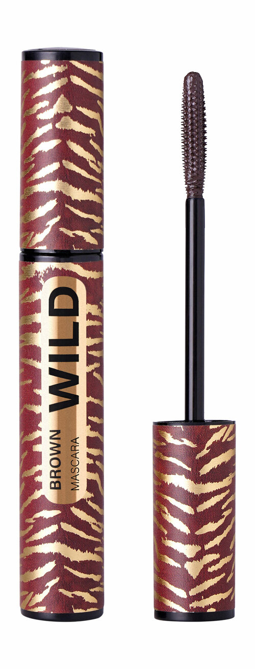 STELLARY Тушь для ресниц Mascara Wild Brown, 12 мл, 02, Коричневая