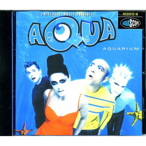 музыкальный компакт диск yello stella 1985 г производство россия Музыкальный компакт диск AQUA - Aquarium 1997 г (производство Россия)