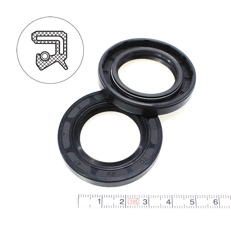 Манжета армированная (Сальник) 29х47х7 (тип 2 / TC) 70NBR