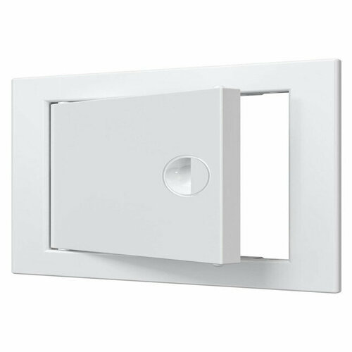 Лючок ревизионный evecs лр 150х150мм с фланцем пластик ручка 599₽