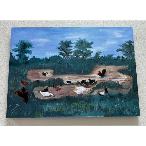 Картина маслом на холсте 10000₽