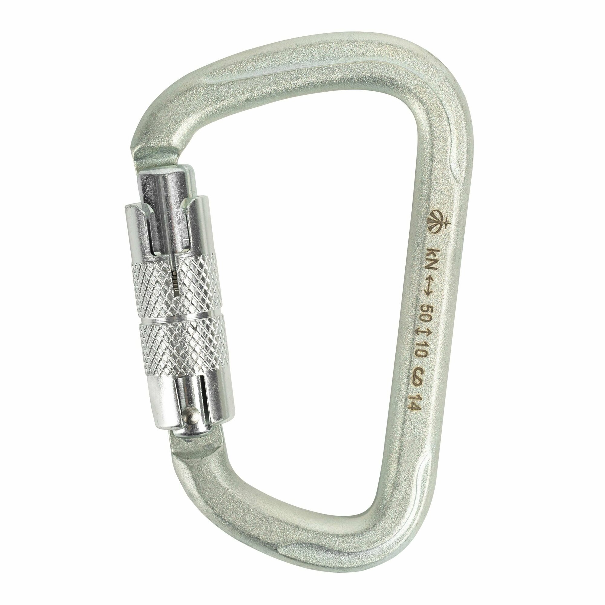 Карабин стальной люкс с байонетной муфтой, keylock, ver 0226 (Вертикаль)