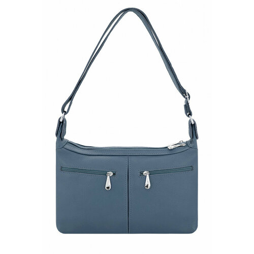 фото Сумка protege, фактура зернистая, синий