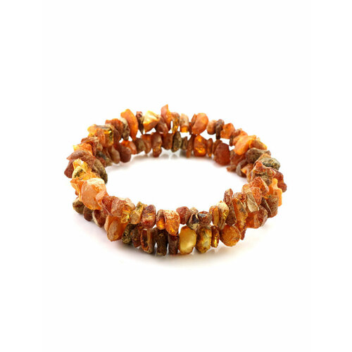 фото Браслет, янтарь, 1 шт., размер 16 см, размер one size, коричневый amberhandmade