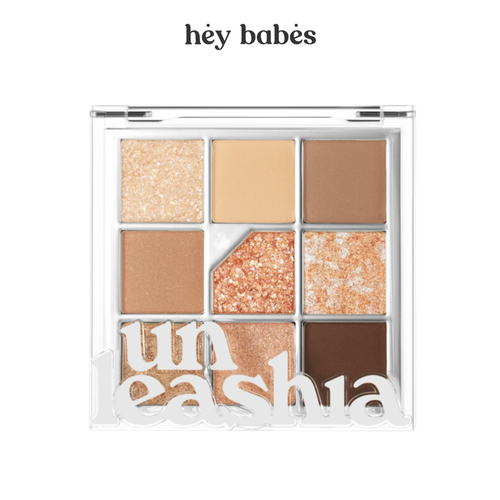 Палетка теней для век в коричневых оттенках UNLEASHIA Glitterpedia Eye Palette N°2 All of Brown