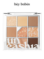 Палетка теней для век в коричневых оттенках UNLEASHIA Glitterpedia Eye Palette N°2 All of Brown
