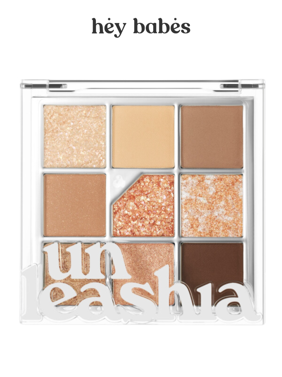 Палетка теней для век в коричневых оттенках UNLEASHIA Glitterpedia Eye Palette N°2 All of Brown