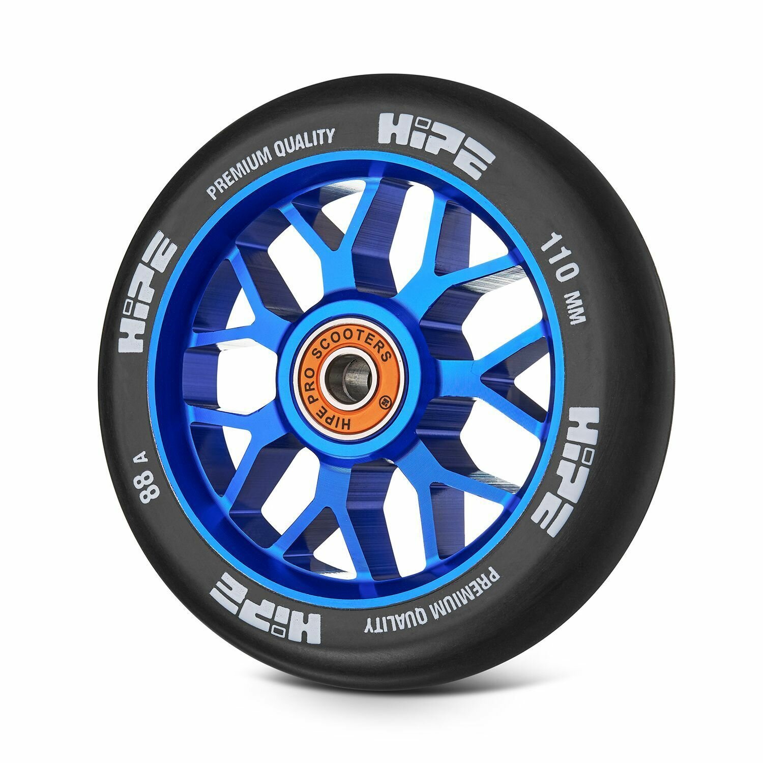 Колесо Hipe H3, 110*24 мм, синий/черный, Black/blue