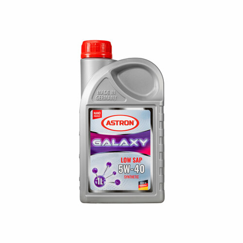 Моторное масло Astron Galaxy LOW SAP 5W-40, 1л