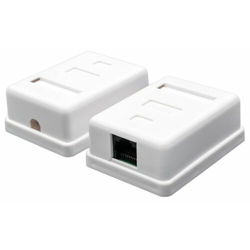 Atcom Розетка RJ-45 Atcom AT15253 (UTP) 5e кат. atcom розетка накладная at15253 1 порт utp rj45 белая