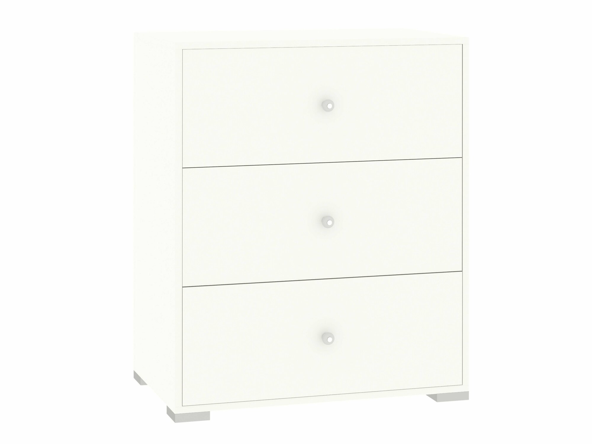 Комод 3Я Капелла Белый (KDS)