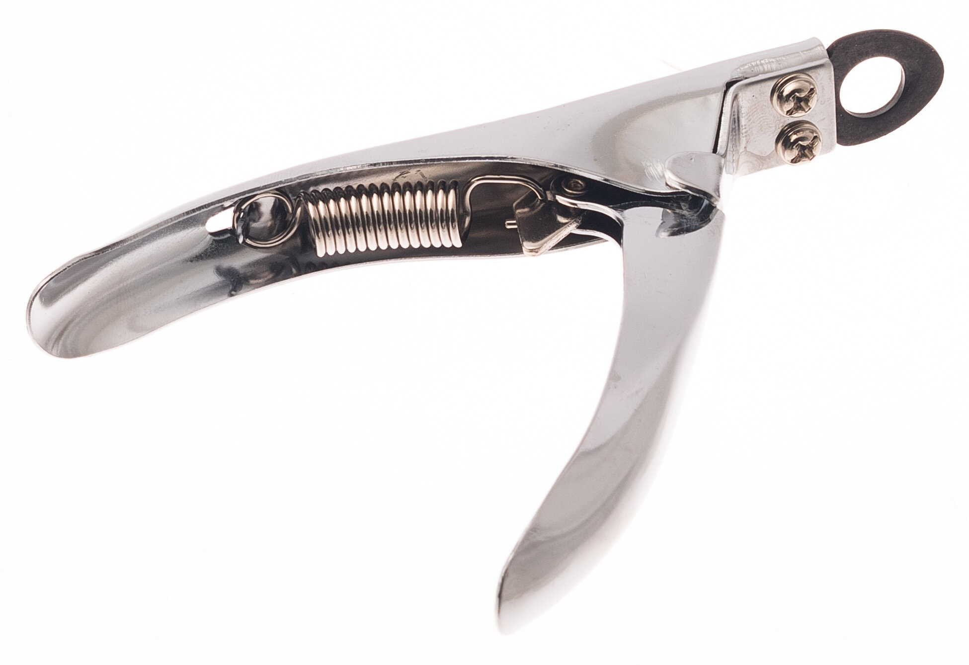 Когтерез-гильотина myPet 1005 "Hello PET", для собак, кошек и других животных, серебристый