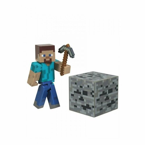 Фигурка Стив с Киркой Minecraft (Jazwares)