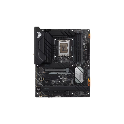 Материнская плата ASUS TUF GAMING H670-PRO WIFI D4, LGA1700, H670, 4*DDR4, HDMI+DP, CrossFireX, SATA3 + RAID, Audio, Gb LAN, USB 3.2*6, USB 2.0*4, COM*1 header (w/o cable), ATX ; 90MB1900-M0EAY0