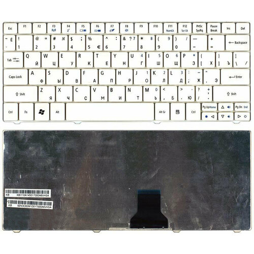 Клавиатура для NAK-AQ10R белая