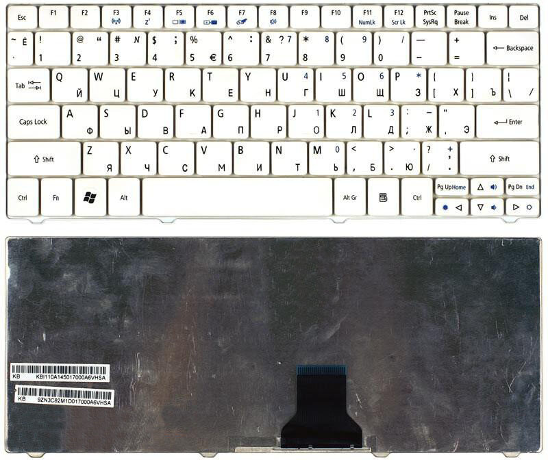 Клавиатура для NSK-AQ10R белая