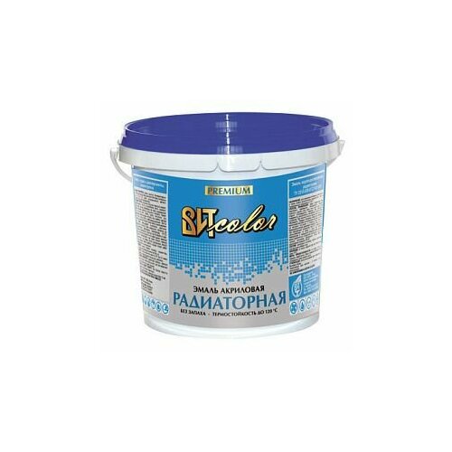 Эмаль для радиаторов водно-дисперсионная (белая)1,9 кг.
