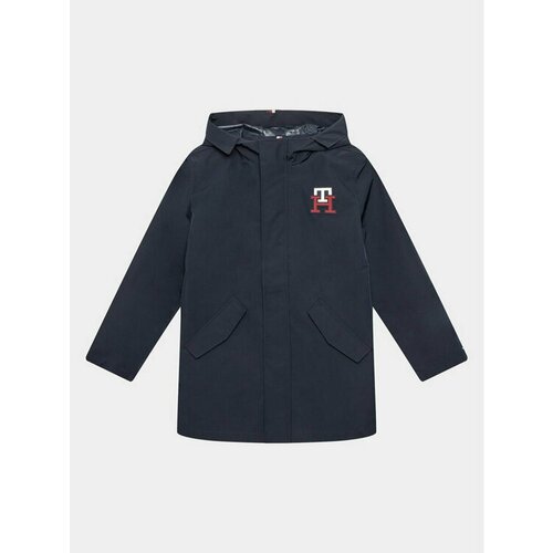 tommy hilfiger куртка синяя xs Куртка TOMMY HILFIGER, размер 10Y [METY], синий